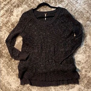 Cozy Brown Wool Blend Free People Sweater
